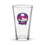 Ship Chasing pint glass