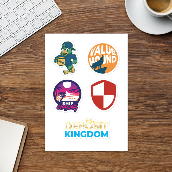 deposit kingdom sticker package