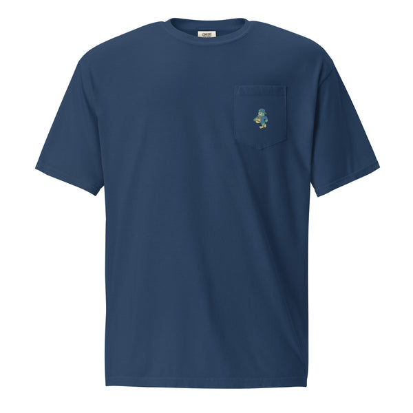 navy best ball breakfast pocket t shirt