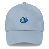 baby blue splash play dad hat