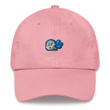 pink splash play dad hat