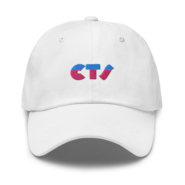 white cts dad hat