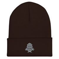 brown hand builders beanie