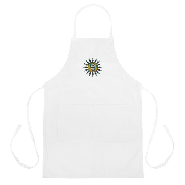 White manz commuunity apron
