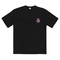 black ship chasing athletic shirt