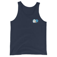 splash play tank top blue