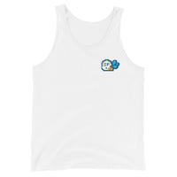 splash play tank top white