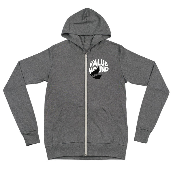 grey value hound hoodie