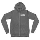 deposit kindgom gray zip up hoodie