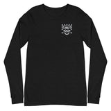 heather black opto bros long sleeve shirt