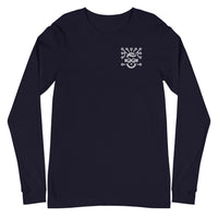 navy opto bros long sleeve shirt