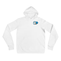 white splash play hoodie