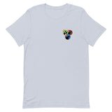 light blue badge bros t-shirt