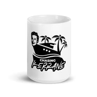 Chasing Kerrane white glossy mug